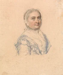 Portrait of a Woman taken from life, facing right