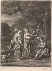 Pastoral Scene with a Shawm Player