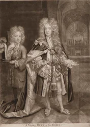 William, Duke of Gloucester and Benjamin Bathurst