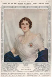 Portrait of Queen Elizabeth (1900-2002)