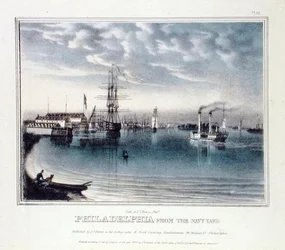 Philadelphia from the Navy Yard, c.1840
