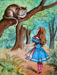 Alice and the Cheshire Cat
