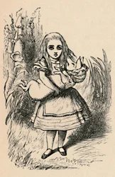 Alice Holding a Pig in Her Arms, 1889