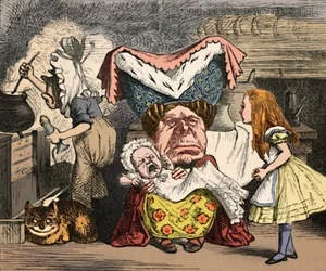 Alice, the Duchess, and the Baby, 1889