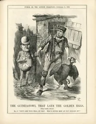 Illustration by John Tenniel in Punch