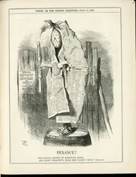 Illustration of John Tenniel in Punch