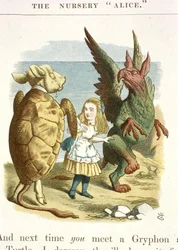Mock Turtle and Gryphon