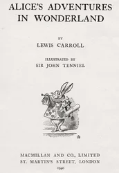 The White Rabbit on the titlepage of 