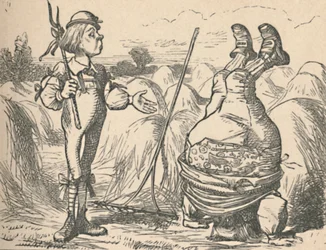 The youth talking to his father, who is doing a handstand