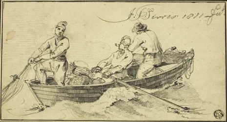 Three Fishermen in a Boat