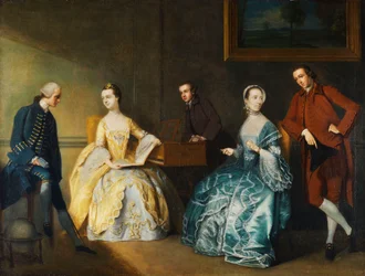 A Group Portrait of the Chambers Family