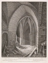 East Entrance to the Cell in the South West Tower of London