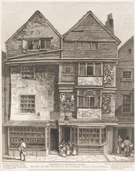 Houses on the South Side of a Street Called London Wall