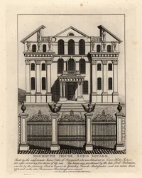 Monmouth House, Soho Square, Demolished 1773