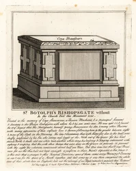 Muslim Altar-Style Grave Monument to Coya Shawsware