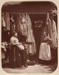 An Old Clothes Shop, Seven Dials