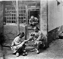 China, the pedicure, c.1870 (photo)