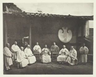 The Abbot and Monks of Kushan