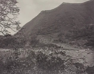 View of the Great Wall, China, c. 1871