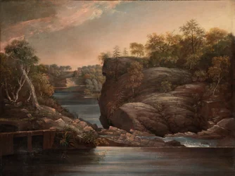 Norwich Falls (or The Falls of the Yantic at Norwich)