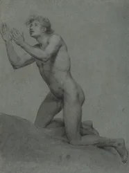 Sketch of a Male Nude - Life Study
