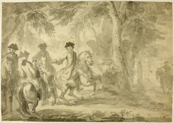 Riders in Park