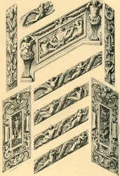 Details of Staircase Decoration
