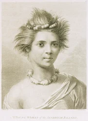 A young woman of the Sandwich Islands