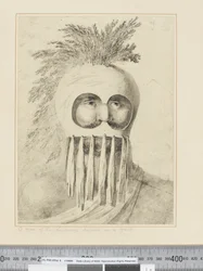 A Man of the Sandwich Islands in a Mask