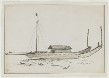 A Double Travelling Canoe of Otaheite