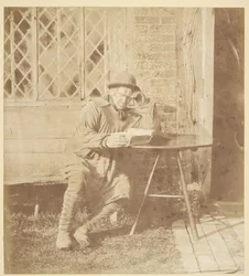 Man Reading a Book