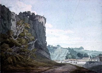 Part of Chepstow Castle, Monmouthshire