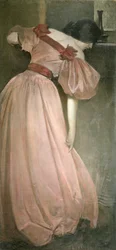 Portrait Study in Pink (The Pink Gown)