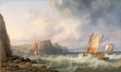 Off the Yorkshire Coast, Staithes