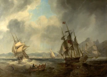 Scene in the Mediterranean
