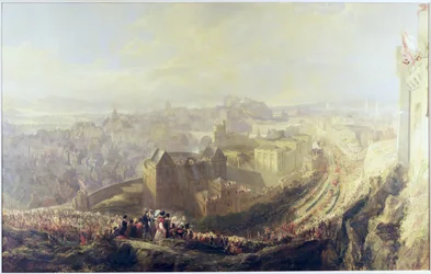 The Entry of George IV into Edinburgh from the Carlton Hill