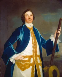 Unidentified British Navy Officer, c. 1745