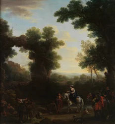 Classical Landscape with Gypsies