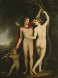 Venus, Adonis and Cupid