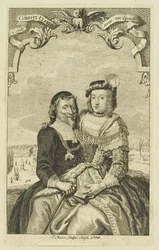 Double portrait of Corfitz Ulfeldt and his wife Leonora Christina