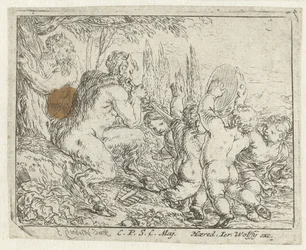 Music-Making Satyrs and Dancing Children