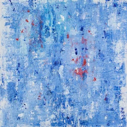 Vibrant Blue Abstract