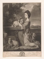 Portrait of Mary Leslie (The Right Honourable Lady Mary Leslie)