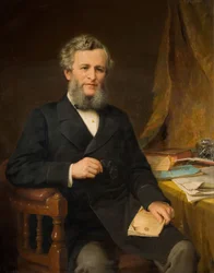Portrait of The Rt. Hon. Jesse Collings 1831-1920, 1881