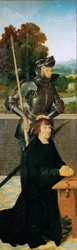 Saint George and Donor (Winged Altar, Left Panel)