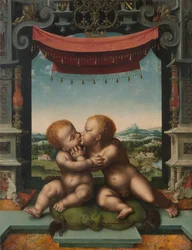 The Infants Christ and Saint John the Baptist Embracing, 1520-25