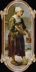 Beggar girl