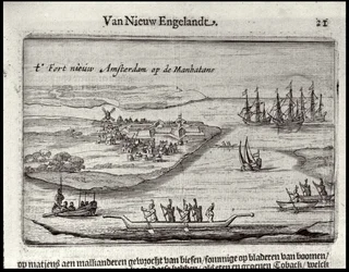 View of New Amsterdam, 1626-28