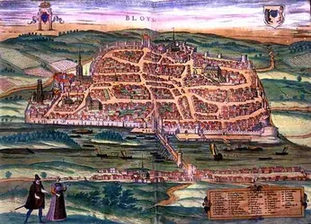 Map of Blois (from 