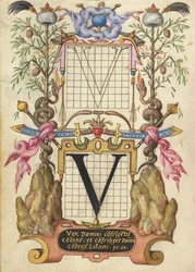 Guide for Constructing the Letter V